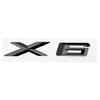 1Pc 3D ABS Chrome Letters X1 X3 X4 X5 Cars Rear Trunk Emblem Badge For X6 E71 F16 E72 G06 X1 X3 X4 X5 Stickers Lettering Accessories