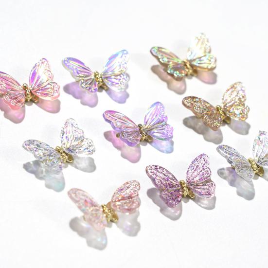 Stilvolle Nagel Ornamente Umweltfreundliche Charmante Glänzende Visuelle Wirkung