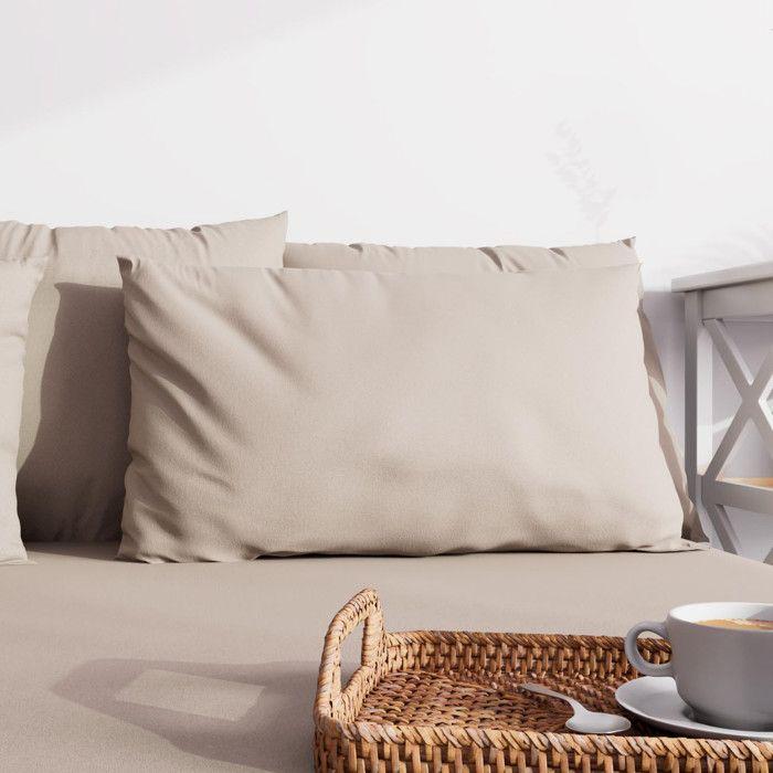 Taie d'oreiller unie 63x63 cm ZZZ lin