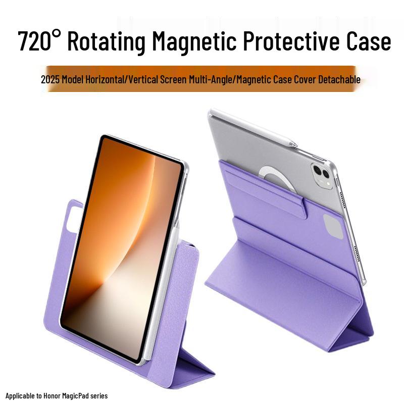 Honor MagicPad 3 13.3" Rotating Protective Case (X9ro/GT) - Magnetic Detachable Double-Sided Clip