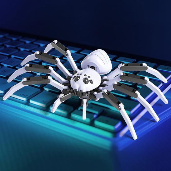 3D Barevná Obří Pavoučí Dekorace Pohyblivé Klouby Model Pavouka Realistická Zvířecí Dekorace