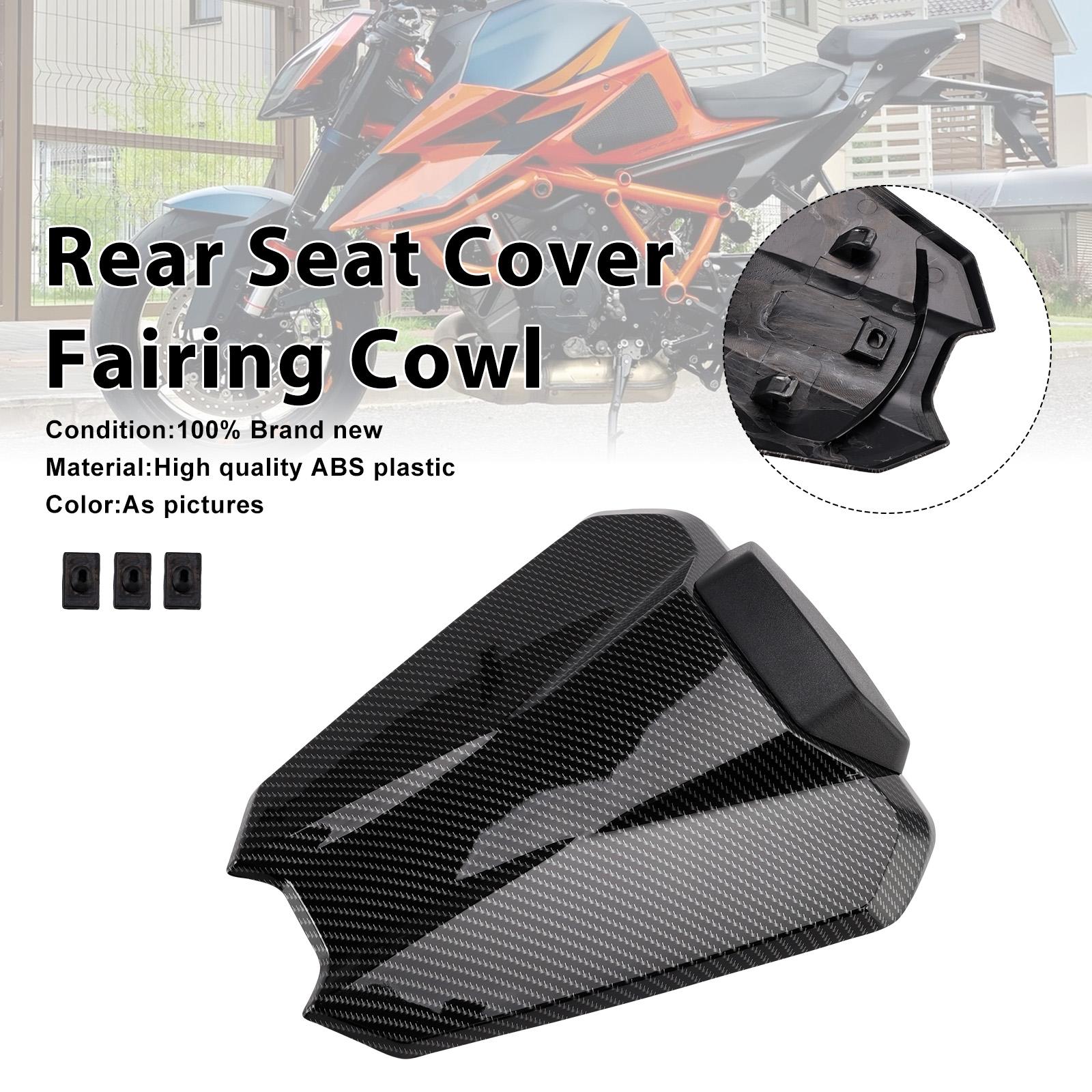 

Rear Pillion Seat Cover Fairing Cowl For 1290 Super Duke R 2020-2023 Carbon