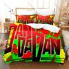 Dandadan Supernatural Bedding Set 3 Pieces Duvet Cover Pillowcase Cartoon Bed Set Gift For Anime Fans