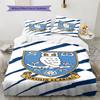 Sheffield Wednesday Football Club Pattern Bedding,Quilt Set Quilt Cover Pillowcase Home Birthday Gift (1 * duvet cover + 2 * pillowcase, without core)