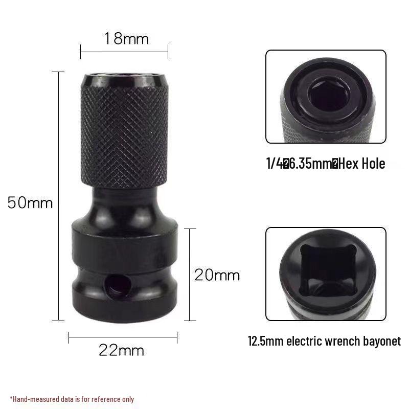 Teleskopische Elektrische Schraubenschlüssel-Verlängerungsstange - Langlebiger Adapter-Bit für Bohrerzubehör