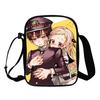 Ground bound teenager Hua Zijun animation peripheral messenger bag, primary and secondary school student schoolbag 3D full color printing double