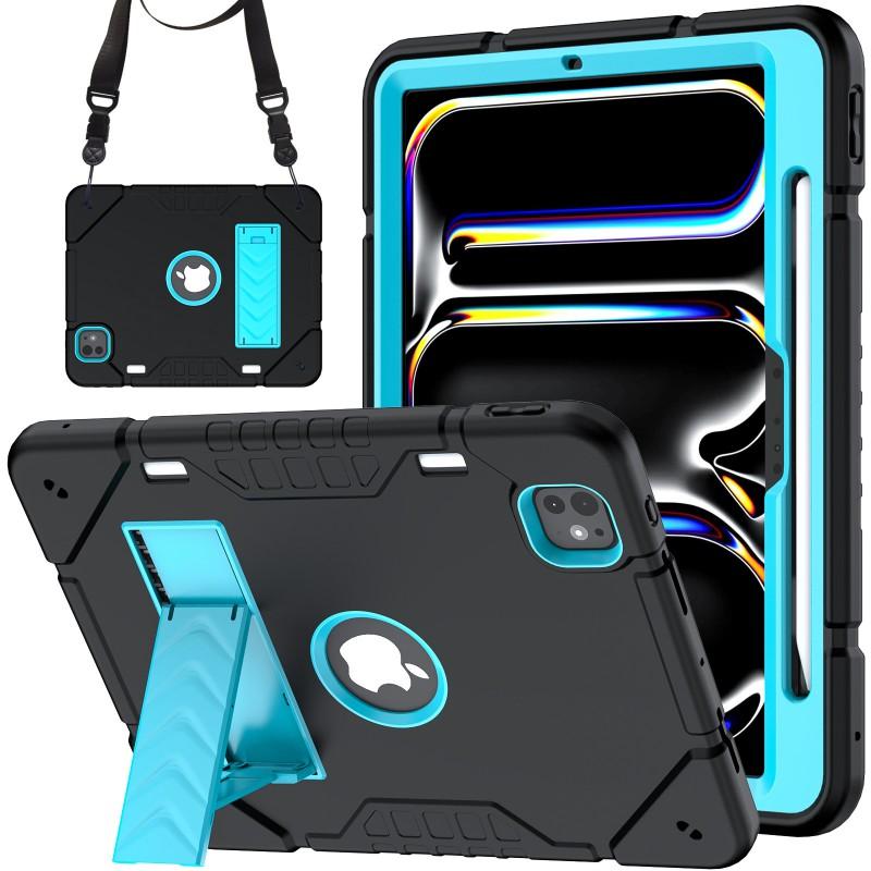 IPad Pro 11-inch Case With Stand Air Cushion Drop Protection Silicone PC Hybrid Cover M4 M5