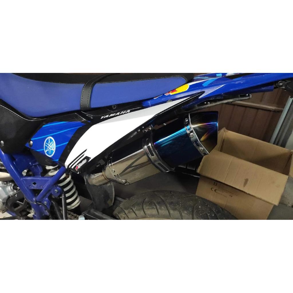 Universal 51MM Motorcycle Exhaust Pipe Muffler Scooter DB Killer pitbike escape moto piaggio cafe racer for pcx msx 150 duke 125