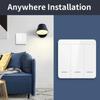 Interrupteur d'éclairage intelligent sans fil 433Mhz RF 86 Interrupteur mural 1/2/3 Gang Interruptor Interrupteur d'éclairage intelligent Mini récepteur relais pour maison Lumière LED Lampe Ventilateur