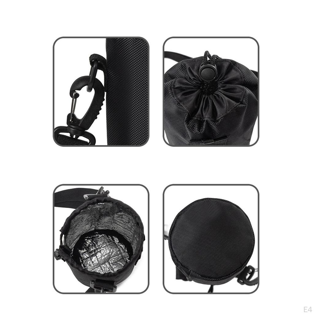 Insulated Water Bottle Bag Carrier Holder Case Drink Tote Sleeve for Traveling