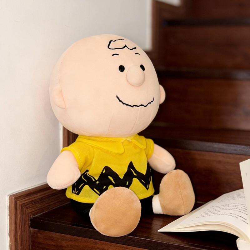 Peanuts Charlie Brown Zeichentrick Plüschtier mit PP-Baumwollfüllung für Sammler und Kinder