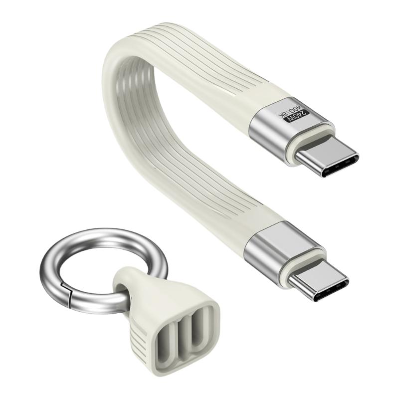 USB4 Charging Cable with PD240W Super Fast Charging and 40Gbps Speed 8K Video Transmission