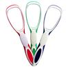 Nurpi Soft Plastic Silicon Premium Tongue Cleaner for Fights Bad Breath Oral Health Care Tool, Easy To Use for Adults and KidsTravel Friendly (3)