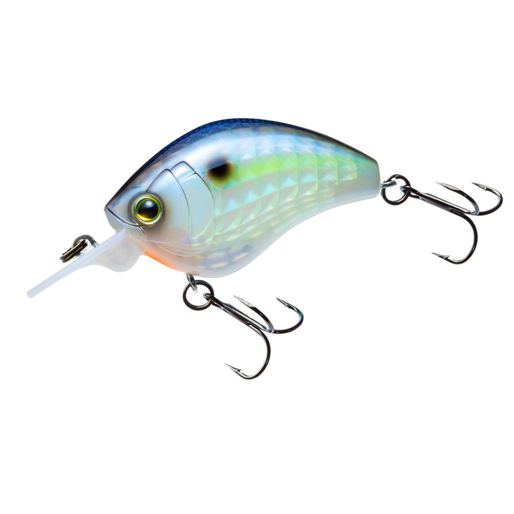 YO-ZURI Bass Lure 3DR-X Flat Crank Floating 55mm Color: Ghost
