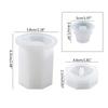 DIY Jewelry Container Silicone Molds Bottle Casting Molds Storage Jar Epoxy Resin Molds for Resin Crafts Bottle Storage