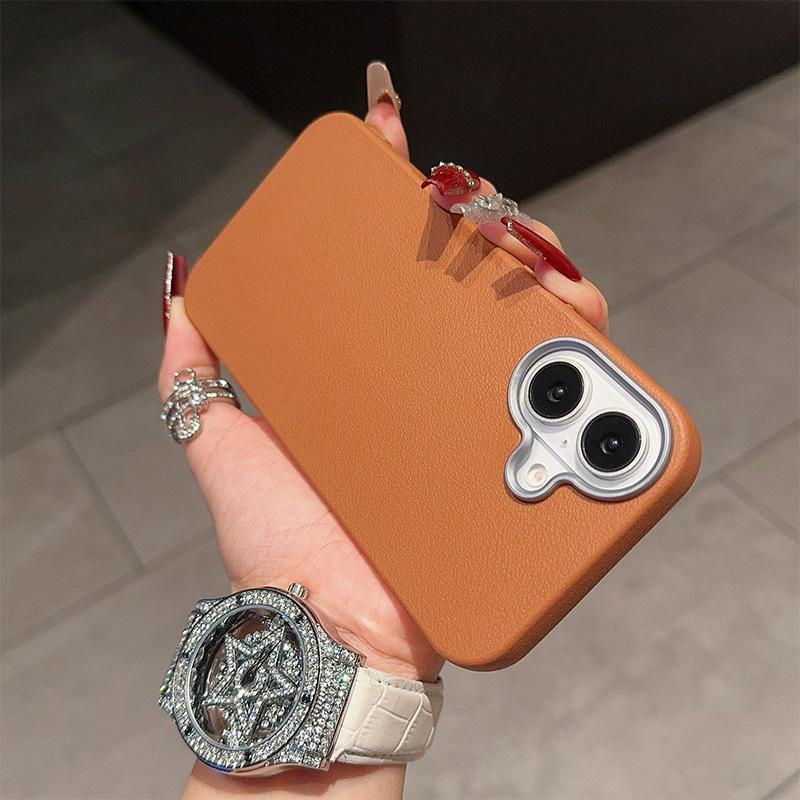 Apple Peel Texture Luxury Phone Case for iPhone 16 Pro Max