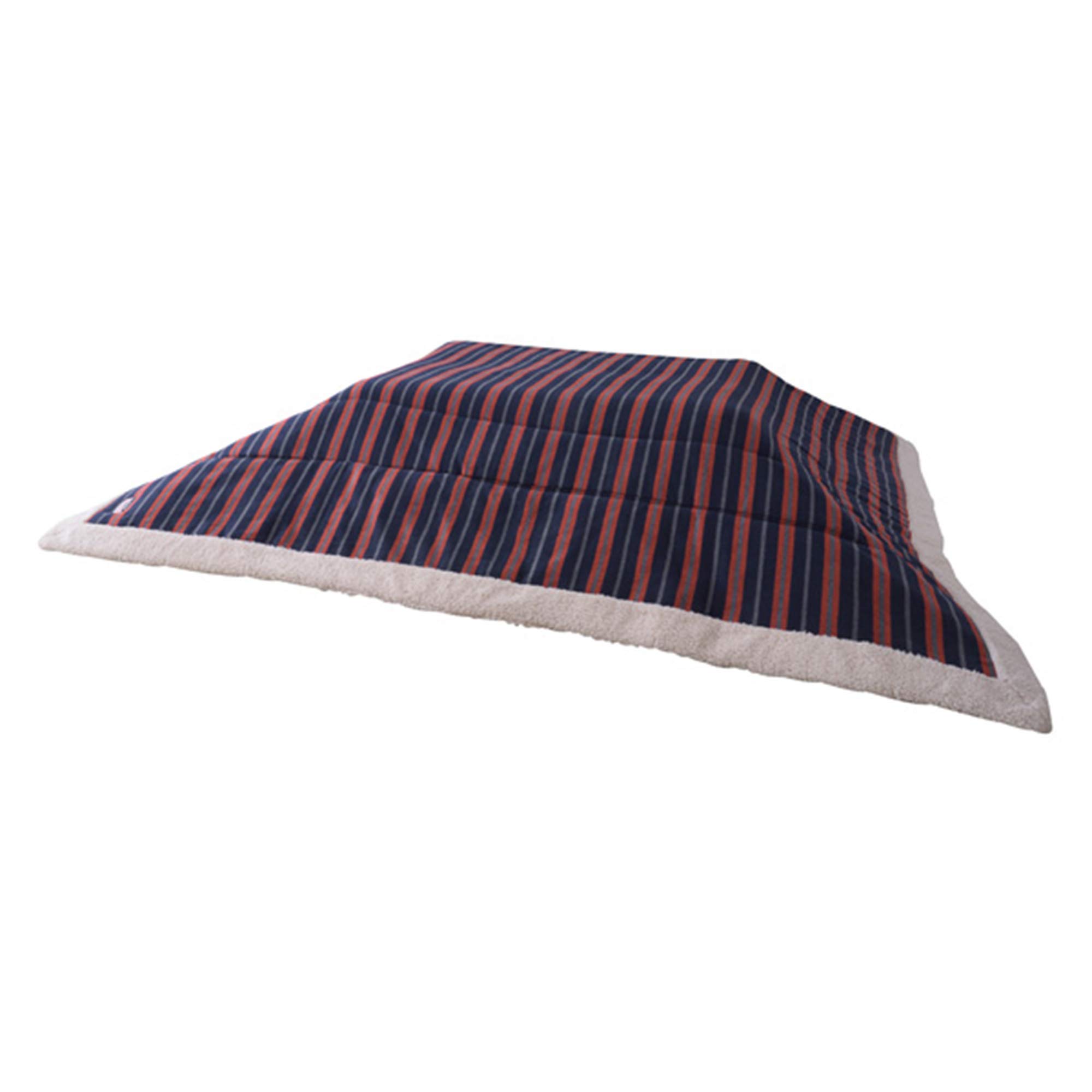 

Azumaya-kk Kotatsu Futon, Orange, Width 190cm x Depth 230cm, Border Pattern, KK-160