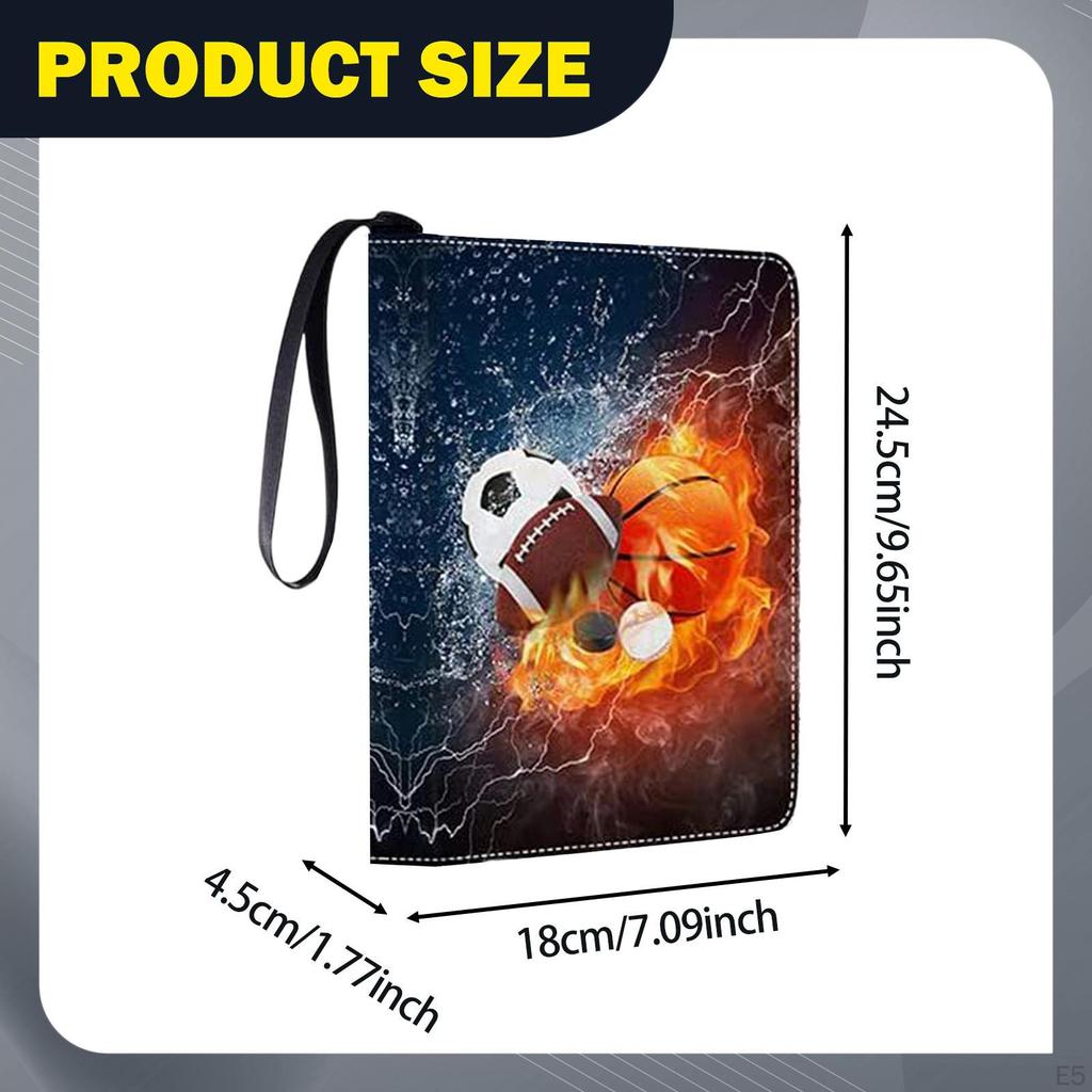 Card Binder 3 Collector Album for Standard Size Organizer Case Trading Holder Game Ice