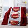 Arsenal Personalized Text Blanket Throw Personalized Blanket Ultra-Soft Perfect for Livingroom Picnics Bed Living Room Four Seasons Multipurpose