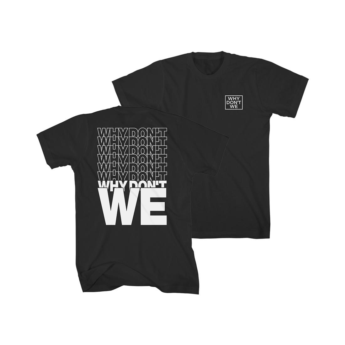 

Why Dont We Repeating Tshirt Harajuku Retro Top Casual Printed Shortsleeved Y2KT Tshirt Sporty Loose Streetwear Unisex 4XL