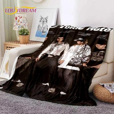 Rock Band Tokio Hotel Bill Kaulitz Soft Flannel Blanket for Bed Bedroom Sofa Picnic,Throw Blanket for Cover Outdoor Leisure Gift