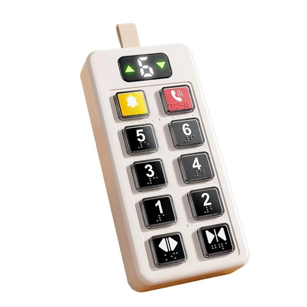 Educational Button Button Sensory Board with Light Sound Elevator Activity Panel Toy Indoor Play