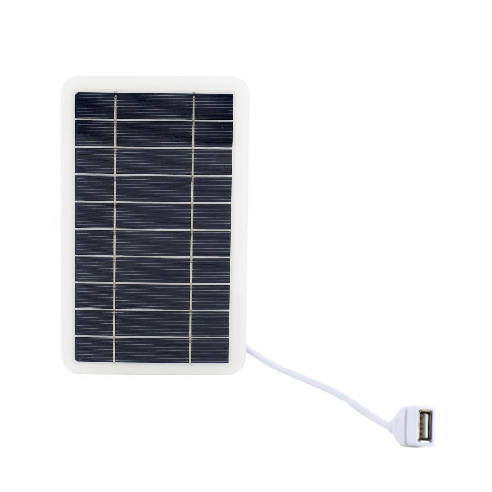 Polysilicon silicon Solar Panel High Efficiency USB Solar Charger Camping Hiking Travel
