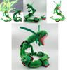 Premium 80cm Rayquaza Sky Dragon Plush Toy Short Plush Fabric With Pp Cotton Filling