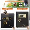 40cm Large Home Safe Anti-theft Fireproof Safe Home Document Safe Box Jewelry Deposit Safe Box Digital Security Home Safe