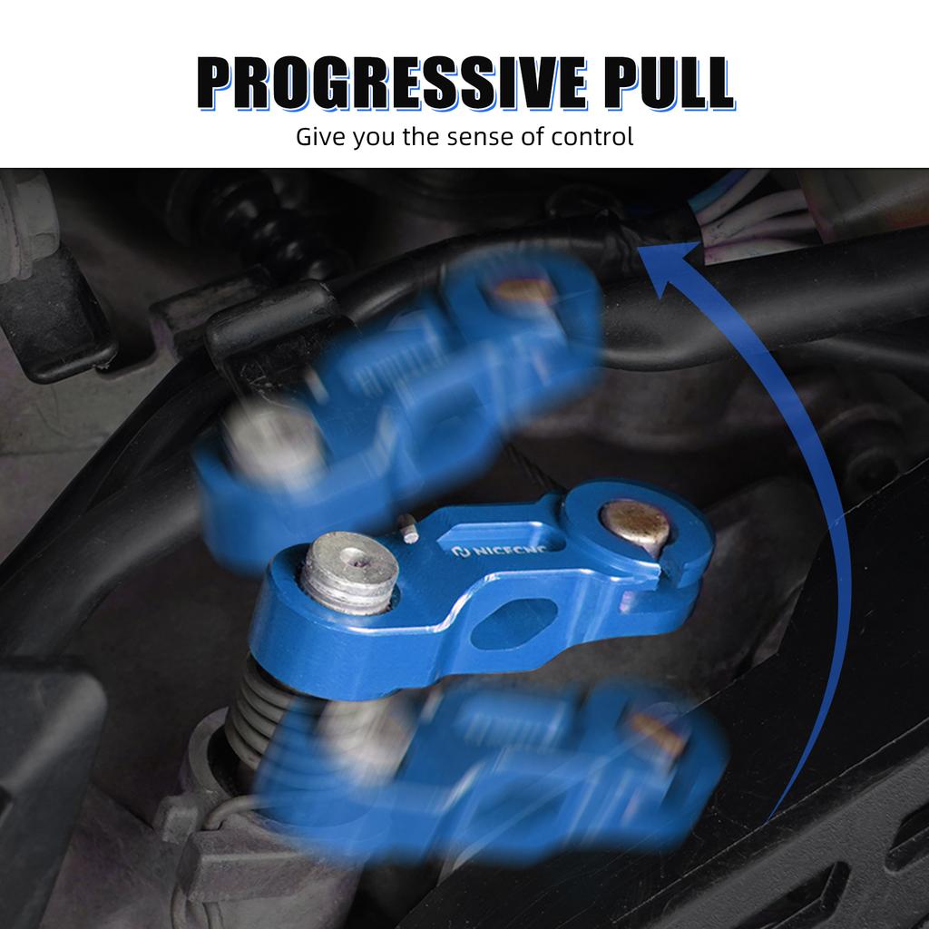 For YAMAHA YFZ450R Pull Clutch Cable Arm Clamp Holder Bracket ATV YFZ450R 2009-2023 2010 2011 2012 2013 2014