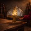 Medieval Viking Helmet Replica Handcrafted Steel Brass Decor Collectible Historical Warrior Display Gift Prop