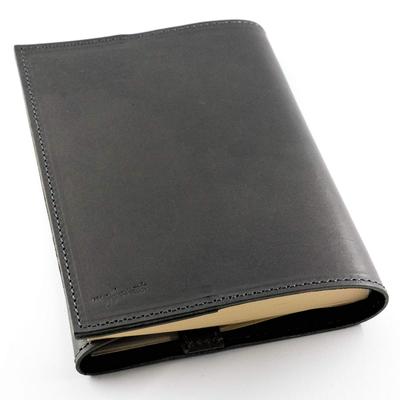 Maf Pinto Genuine Leather Book Made In Japan Hardcover Cover, (08. Gray, 46-size (Free Size))