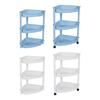 Bathroom Storage Rack 3 Layer Holder Organizer Bookshelf for Laundry Home Closet