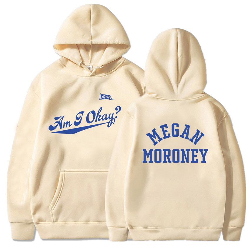 Herren Hoodies Megan Moroney Am I Okay Album Druck Sweatshirts Sudaderas Kapuzenpullover Winterfleece Pullover Lässiger Unisex Hoodie Top