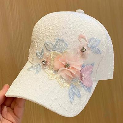 2025 New Embroidered Baseball Cap for Women Spring Summer Outdoor Sunscreen Unisex Snapback Hat Sports Casual Men Hip Hop Hat
