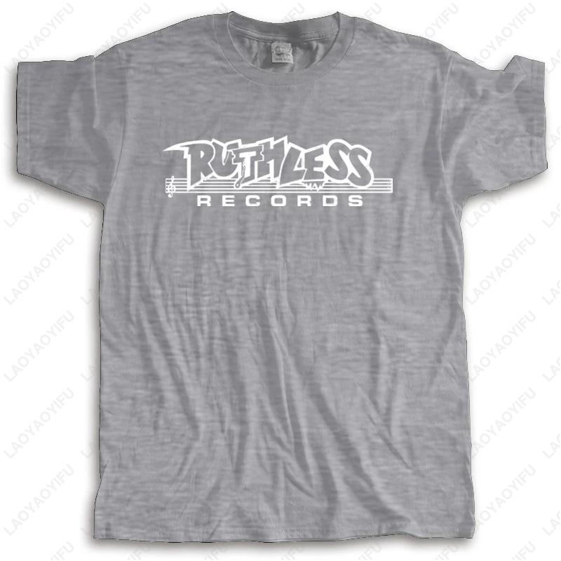 Tshirt Men Summer Top Tees RUTHLESS RECORDS T SHIRT NWA COMPTON Summer Fashion Classic Simple Style Printed Tshirt Tops