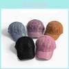 Vintage Cotton Baseball Cap With Curved Brim And Adjustable Fit For Streetwear Enthusiasts