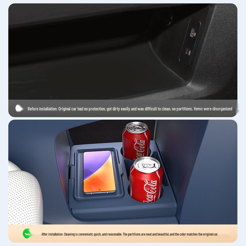 Zeekr 009 Silicone Storage Box for Center Console Glasses and Accessories