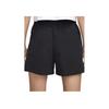 Nike Sportswear Everything Woven Solid Mid-Rise Elastic Waist Shorts Women Shorts Black FV6622-010