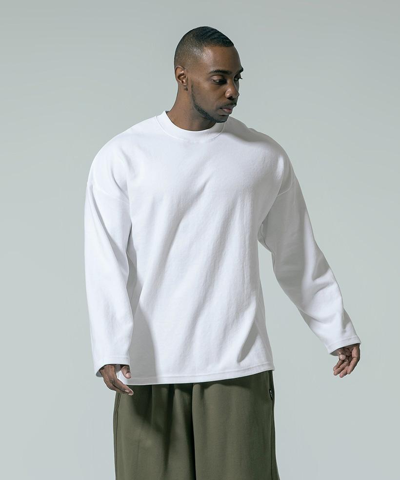 Ropix Double Cotton Semi-Overfit Long Sleeve (White) White/M