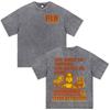 Rapper Plk Portrait Graphic Vintage Washed T-shirts Men Women Clothing Fashion Casual Oversized Short Sleeves T Shirt Streetwear