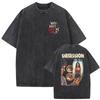 2026 Filmbesessenheit Sei vorsichtig, was du dir wünschst Augen Grafik Vintage Washed T-Shirts Herren Damen Kurzarm-T-Shirt Streetwear