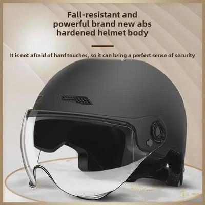 Breathable 3C Certified Helmets for Men & Women: All-Season, Cold-Proof Protection for Electric Vehicles & Motorcycles.
