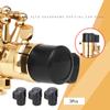 Saxophone End Cap Alto Saxophone End Plug Black Universal Plastic Sax End Plug Cap Replacement for Alto Saxophone Sax