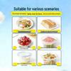 Elastic Food-Grade Cling Film Bowl Covers Set for Refrigerator Leftovers