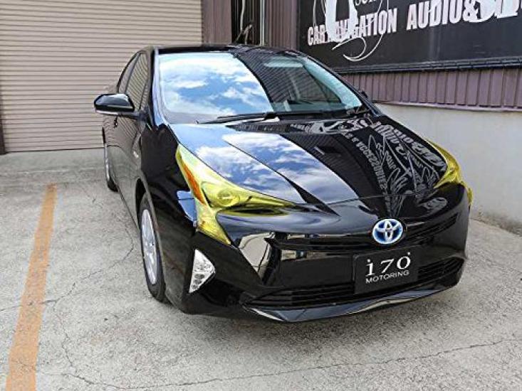 SIXTH SENSE Fog Lamp Covers for Toyota Prius Yellow (50),