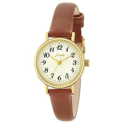 Sun Flame J-Axis Fashion Watch, Easy To Read, Women's, Brown, CF2C0017-BR