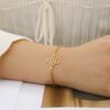 LIKGREAT Wicca Knot Bracelet for Women Witch Stainless Steel Chain Good Luck Protection Amulet Jewelry Valentine's Day Gift
