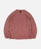 Prism Works Pigment Dyeing Waffle Pocket Tee _ Pink