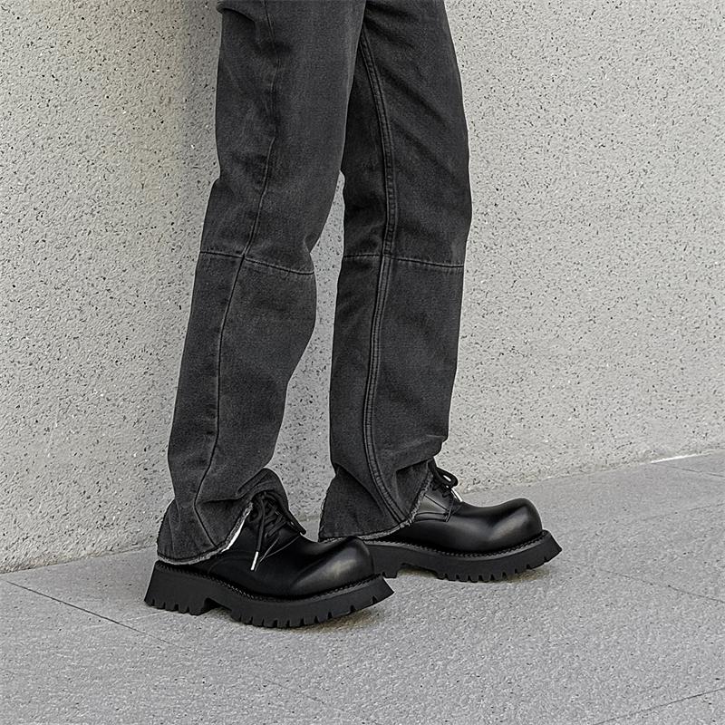 Fashion Leather Shoes For Man Genuine Leather Big Size Shoes High Quality Designer Formal Shoes Casual Shoes Fashion Business